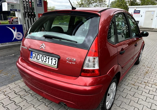 Citroen C3 cena 9900 przebieg: 168000, rok produkcji 2007 z Gdańsk małe 211